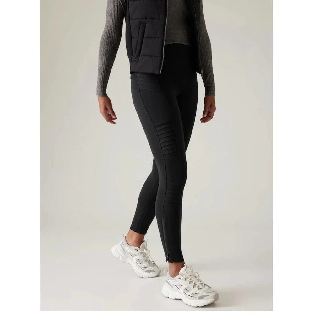 Athleta Delancey Moto Tight leggings